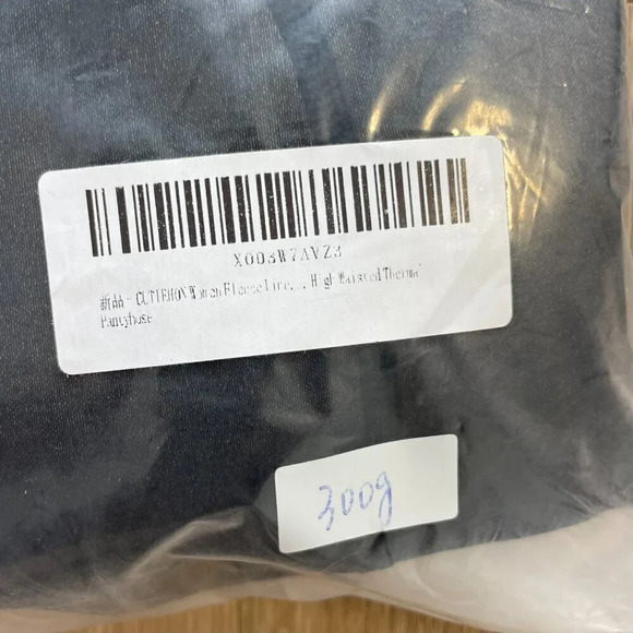 300G LARGE Fleece  Lined Tights, Faux Fake Translucent Fleece Lined leggings - - Picture 11 of 12